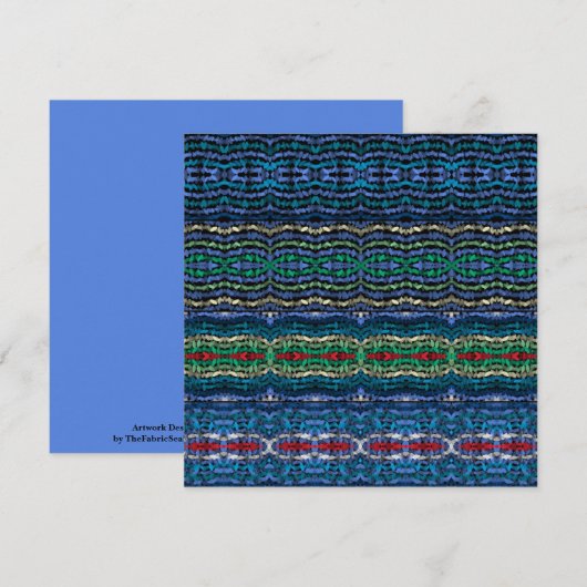 Vier delen Harmony Doorschijnende Wisselende Vorme Kaart (Voorkant / Achterkant)