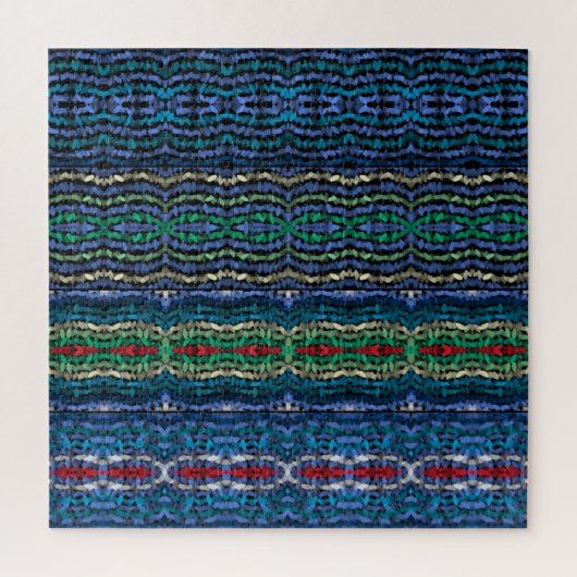 Vier delen Harmony Doorschijnende Wisselende Vorme Legpuzzel (Verticaal)