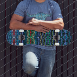 Vier delen Harmony Doorschijnende Wisselende Vorme Persoonlijk Skateboard