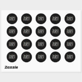 Vier diversiteit - Bugs & Insects Enthusiast GI Ronde Sticker (Vel)