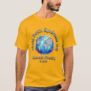 Vier diversiteit. t-shirt