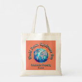 Vier diversiteit. tote bag (Achterkant)