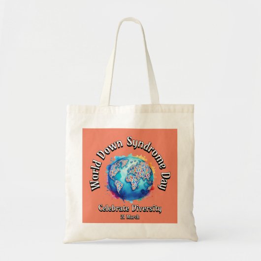 Vier diversiteit. tote bag (Voorkant)