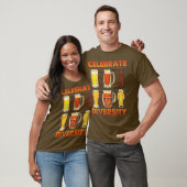 Vier Diversity Craft Beer T-shirt Drink Bier (Unisex)