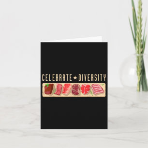 Vier Diversity Meat Eater Shirt _ BBQ Grill S Kaart