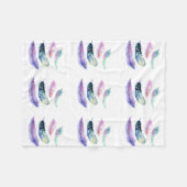 Vier doezelvaten fleece deken (Voorkant (Horizontaal))