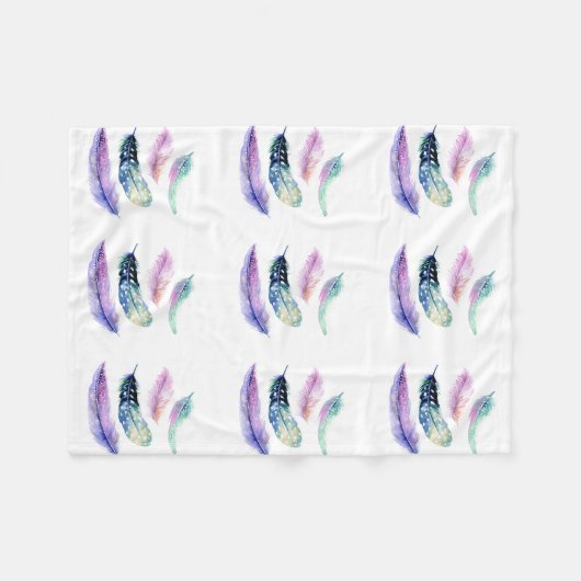 Vier doezelvaten fleece deken (Voorkant (Horizontaal))