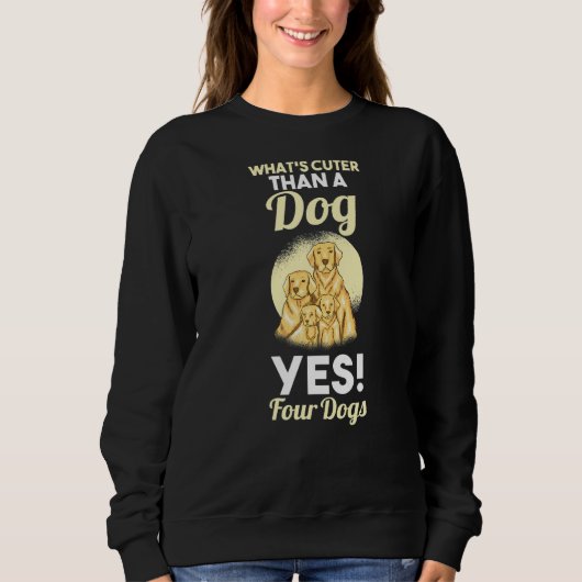Vier Dog Eigenaar Trui (Voorkant)