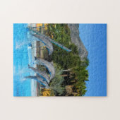 Vier dolfijnen legpuzzel (Horizontaal)