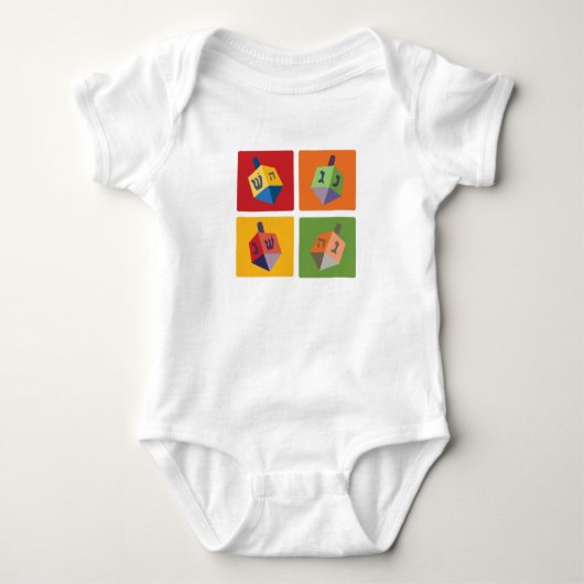 Vier Dreidels Romper (Voorkant)