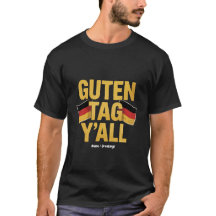 Vier Duits erfgoed 'Guten Tag Y'all' Grappig