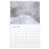 Vier eenvoudige seizoenen 2025 kalender (Jan 2027)