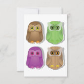 Vier Eigenaren Uitnodigingen (Voorkant)