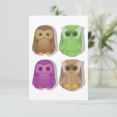 Vier Eigenaren Uitnodigingen (Staand voorkant)