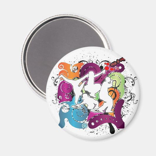 Vier elementen 101 magneet (Voorkant / Achterkant)