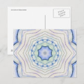 Vier elementen Air Mandala Briefkaart (Voorkant / Achterkant)