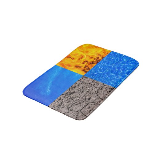 Vier elementen badmat (Gekanteld)