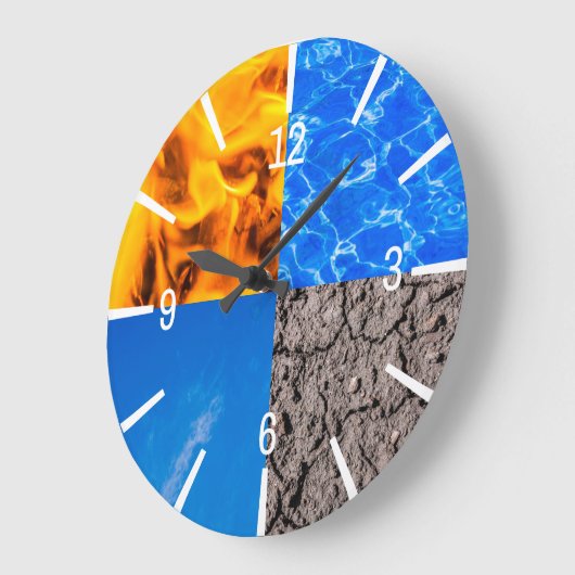 Vier elementen grote klok (Hoek)