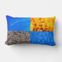 Vier elementen kussen