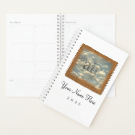 Vier Elementen - LUCHT - Persoonlijke Dagplanner Planner