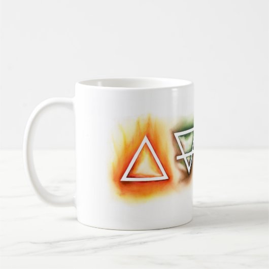 Vier elementen mok (Links)