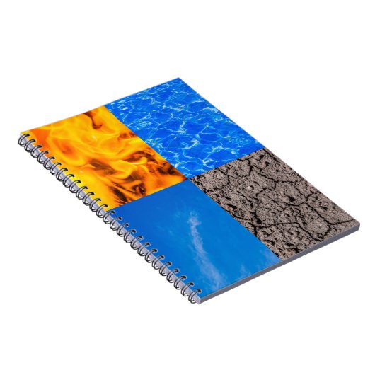 Vier elementen notitieboek (Rechterzijde)