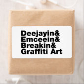 Vier elementen van de Hip Hop Etiket (Insitu)