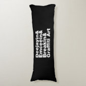 Vier elementen van de Hip Hop Lichaamskussen (Voorkant Verticaal)