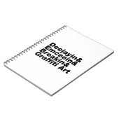 Vier elementen van de Hip Hop Notitieboek (Linkerzijde)