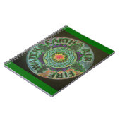 Vier Elementen Zon Mandala Notitieboek (Linkerzijde)