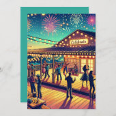 Vier elke gelegenheid op maat feest kaart (Voorkant / Achterkant)