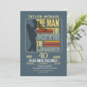 Vier elke leeftijd: het Man, de mythe, de legende Kaart (Staand voorkant)