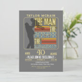 Vier elke leeftijd: het Man, de mythe, de legende Kaart (Staand voorkant)