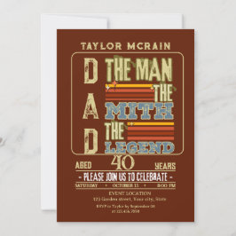 Vier elke leeftijd: het Man, de mythe, de legende Kaart