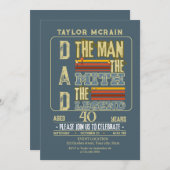 Vier elke leeftijd: het Man, de mythe, de legende Kaart (Voorkant / Achterkant)