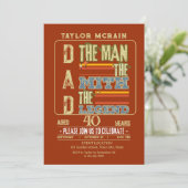 Vier elke leeftijd: het Man, de mythe, de legende Kaart (Staand voorkant)