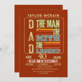 Vier elke leeftijd: het Man, de mythe, de legende Kaart (Voorkant / Achterkant)