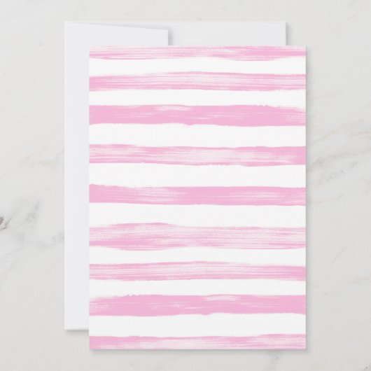 Vier en vier Fabulous Girls Pink & Gold 4th Birthd Kaart (Achterkant)