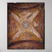 Vier engelen met de symbolen van de poster (Voorkant)