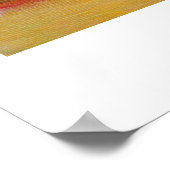 Vier erwten in een pod, leuk, uniek origineel kuns poster (Hoek)