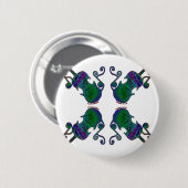 VIER FANCY VIDDELEN RONDE BUTTON 5,7 CM (Voorkant /achterkant)