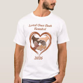 Vier feest in onze Loved Ones Bash T-shirts (Voorkant)
