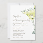 Vier & Feest met ons Margarita Bruiloft Kaart (Voorkant)