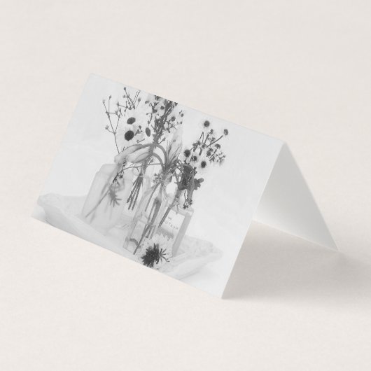 Vier flessen en witte Kaart (Voorkant)