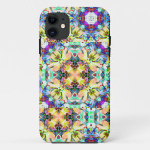 Vier Flower Kaleidoscope iPhone Case