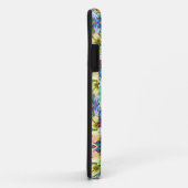 Vier Flower Kaleidoscope iPhone Case (Achterkant/rechts)