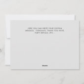 Vier foto-Afstuderen CONGRATS Collage Feestdagenkaart (Achterkant)