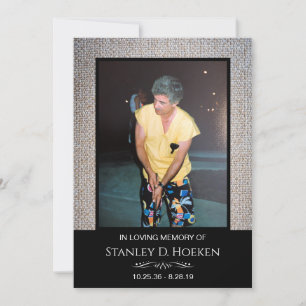 Vier foto-begrafenis bedankt