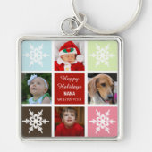 vier foto collage Mod sleutelhanger (Voorkant)