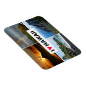 Vier foto Hawaii collage souvenir Magneet (Rechterzijde)